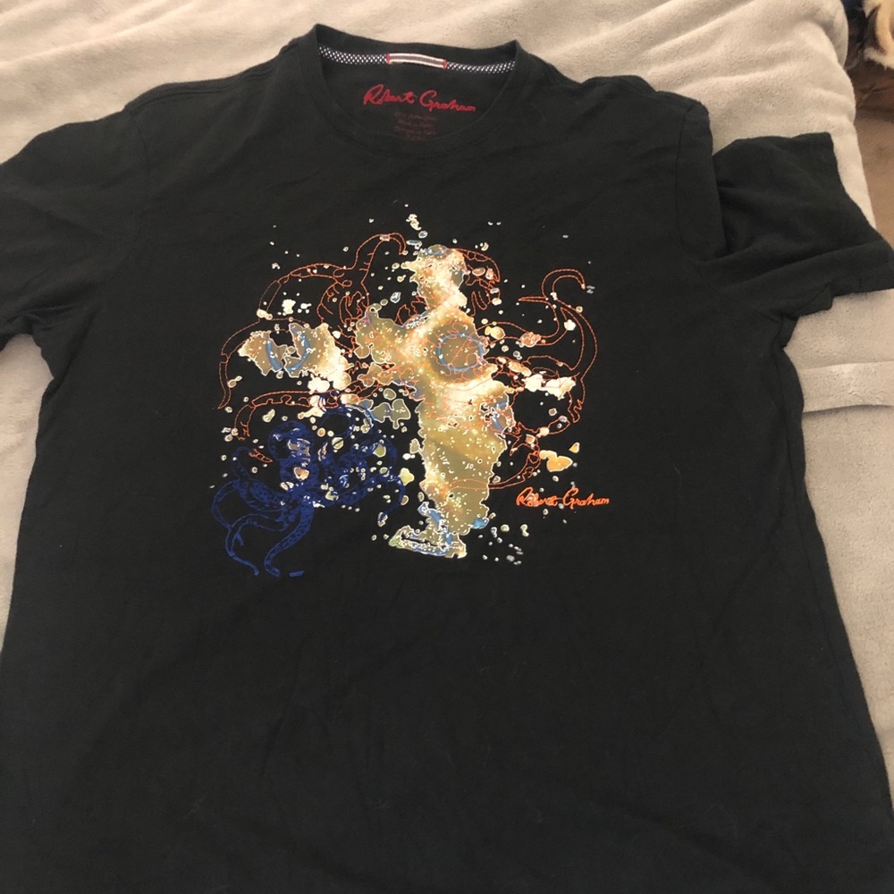 Robert Graham black XL Tshirt